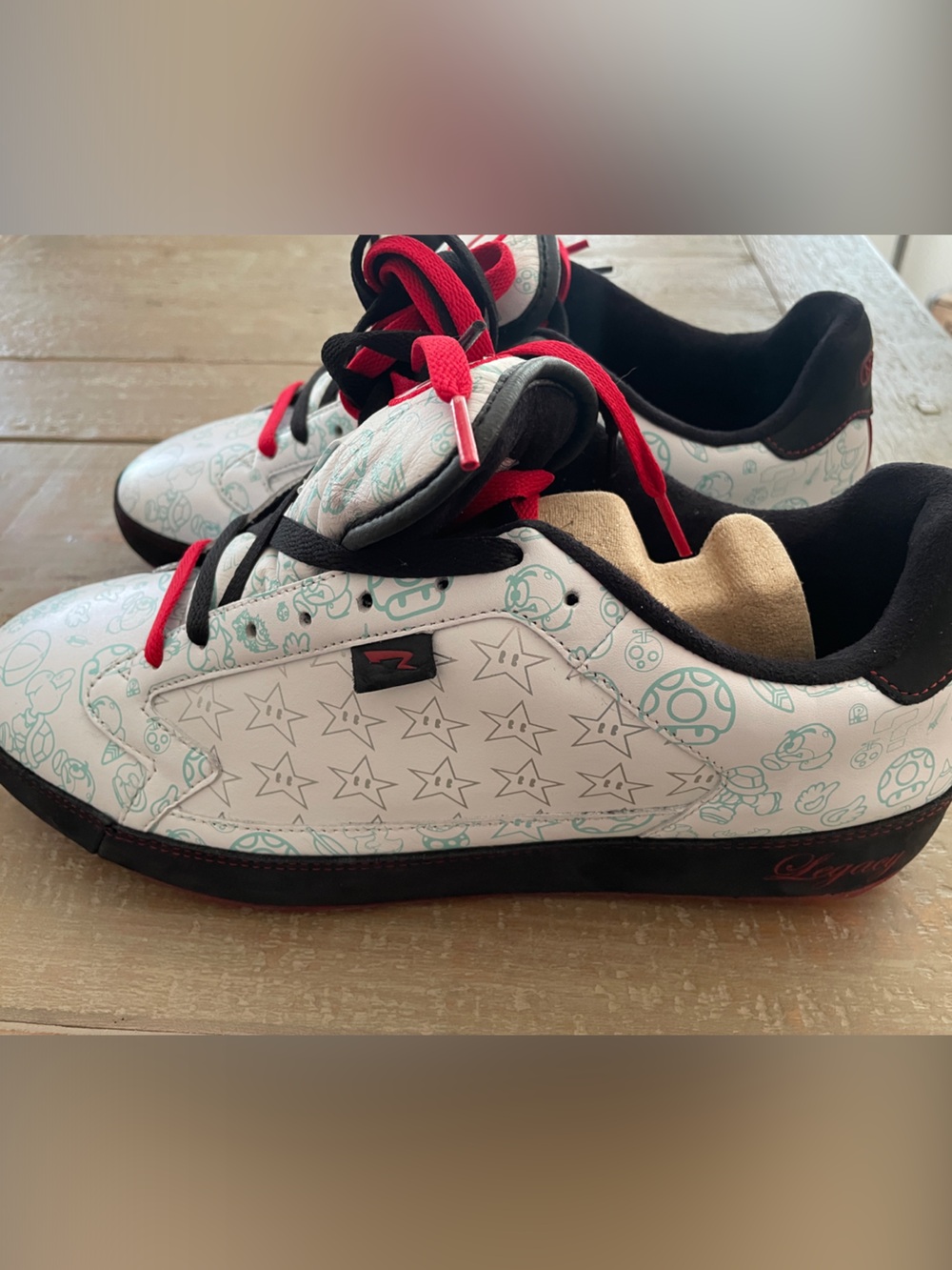 Rare Nintendo
Mario & Yoshi Run Athletics
Legacy Sneakers - Size 11 Never Worn